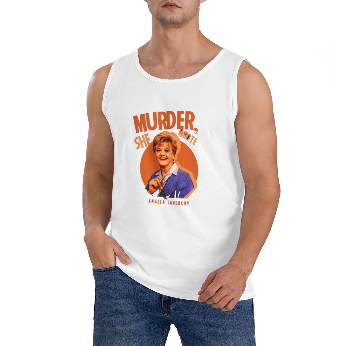 Summer Clothing Not Shein - 100% Cotton Murder She Wrote Sleeveless