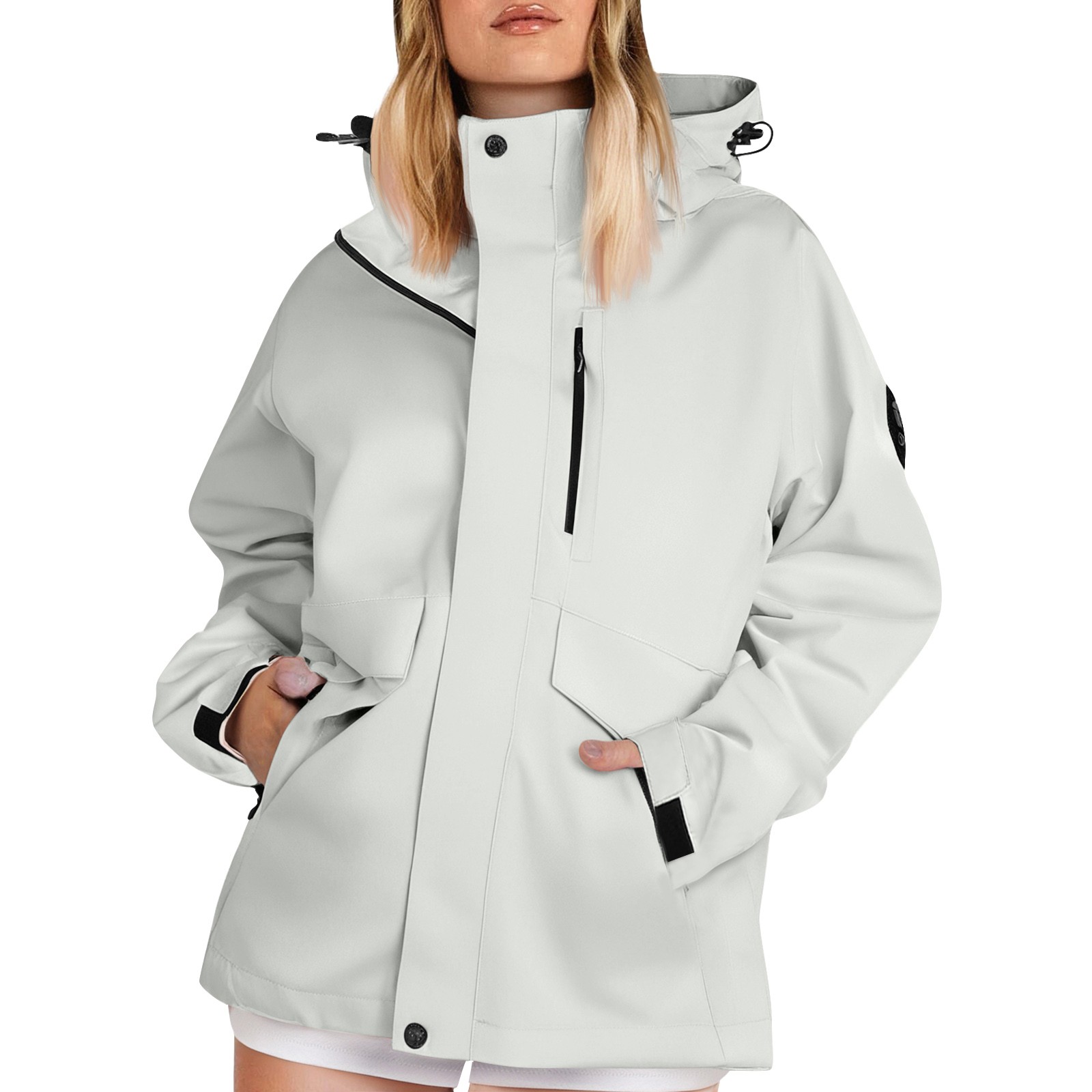 Summer Rain Clothing - Women's Lightweight Hiking Jackets Solid Color