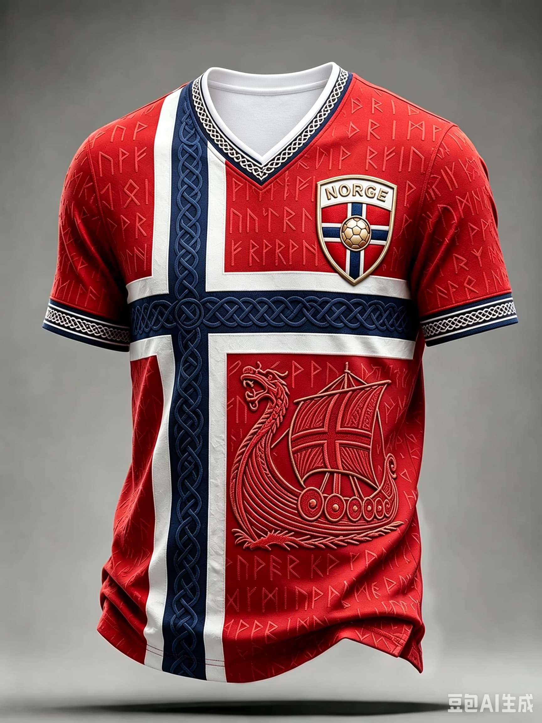 Summer Viking Clothing - 2026 Men Norway Norge Viking Soccer