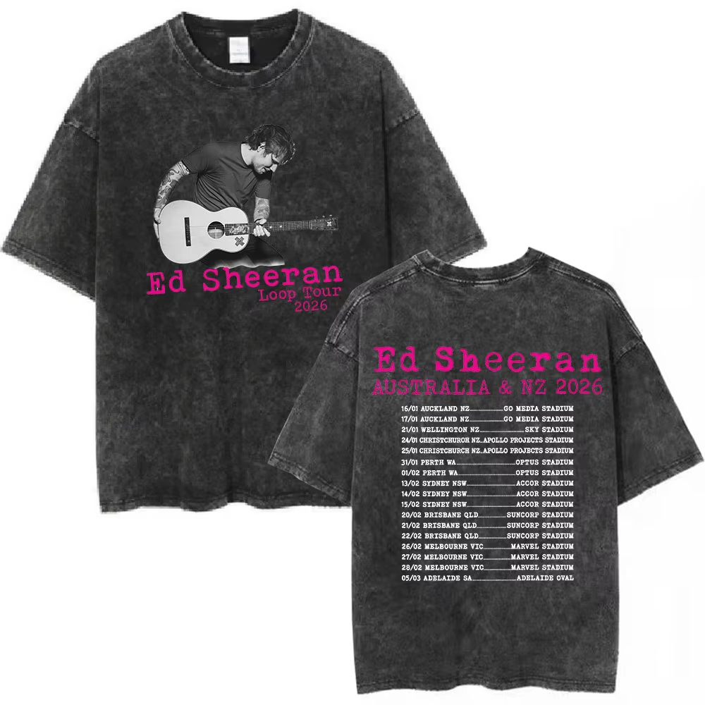 Summer Clothing Australia - Ed Sheeran Loop Tour Australia 2026