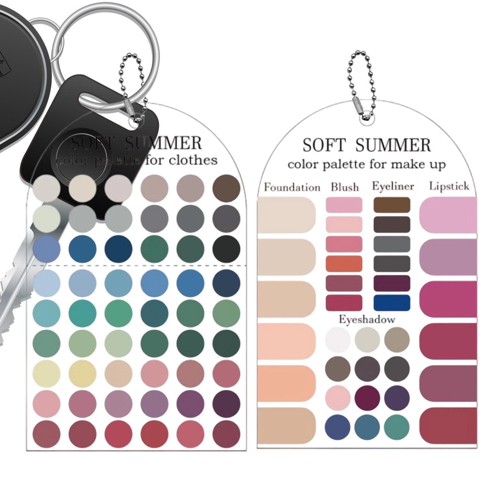 Summer Clothing Color Palette - Soft Summer Color Palette Card 2