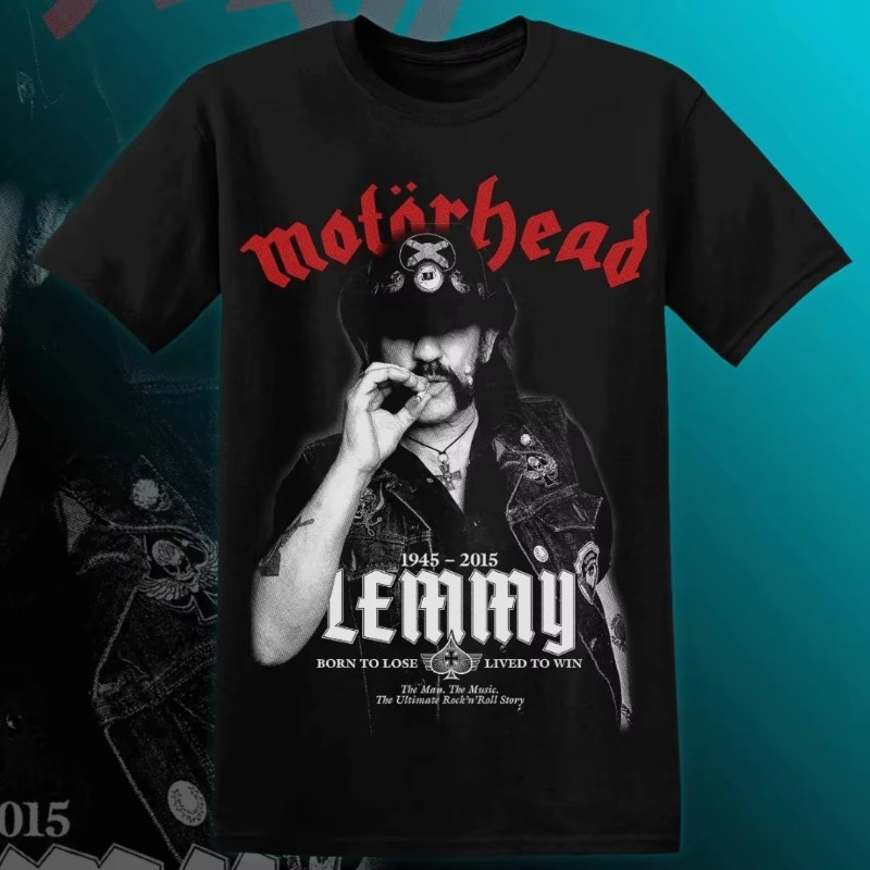 Summer Clothing Brands For Women - MOTÖRHEAD LEMMY T-Shirt Men Women Short