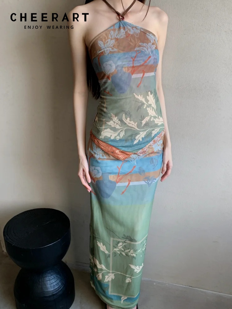 Summer Clothing Women Sale - CHEERART Reversible Vintage 2 Pieces Set