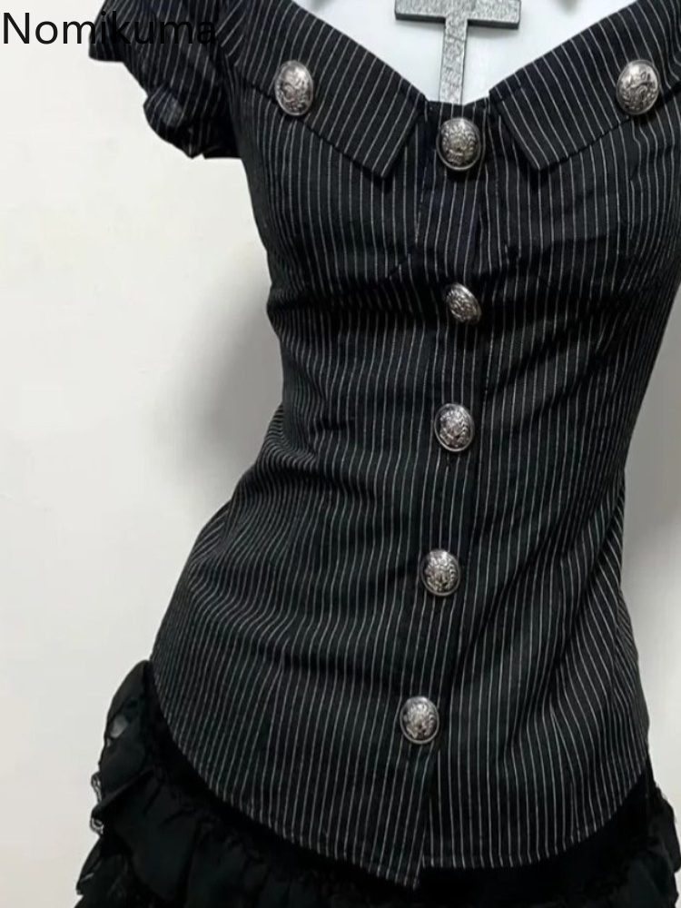 Goth Two Piece Sets Women's Cl - Summer Clothing Y2K recension och pris
