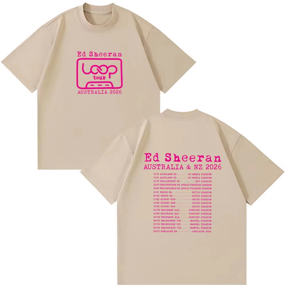 Ed Sheeran Loop Tour Australia - Summer Clothing Australia recension och pris