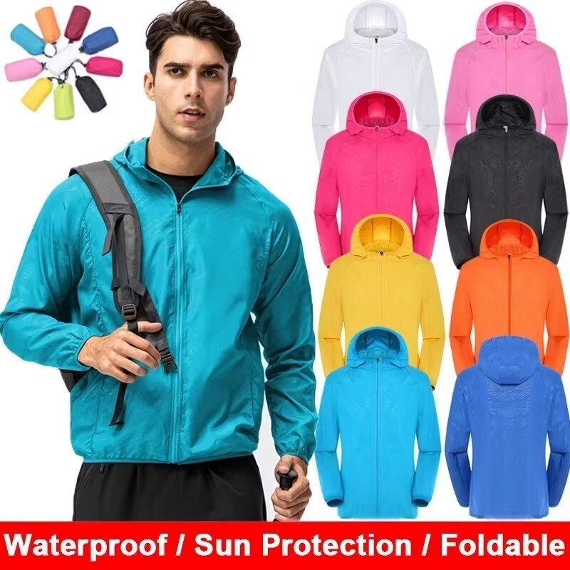Men Women Waterproof Jacket Wi - Summer Rain Clothing recension och pris