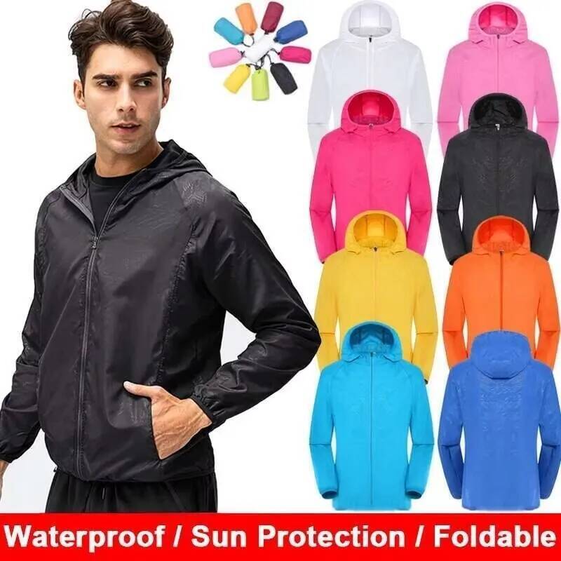 Men Women Waterproof Jacket Wi - Summer Rain Clothing recension och pris
