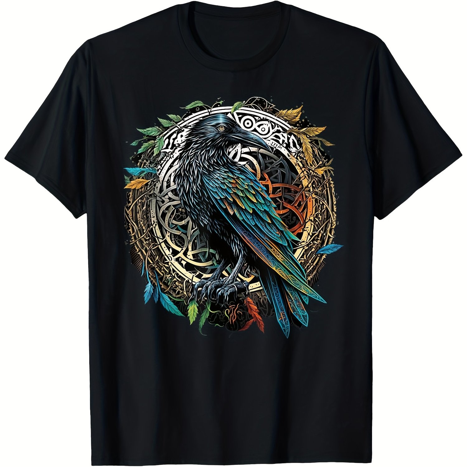 Women's Viking Raven Pattern T - Summer Viking Clothing recension och pris