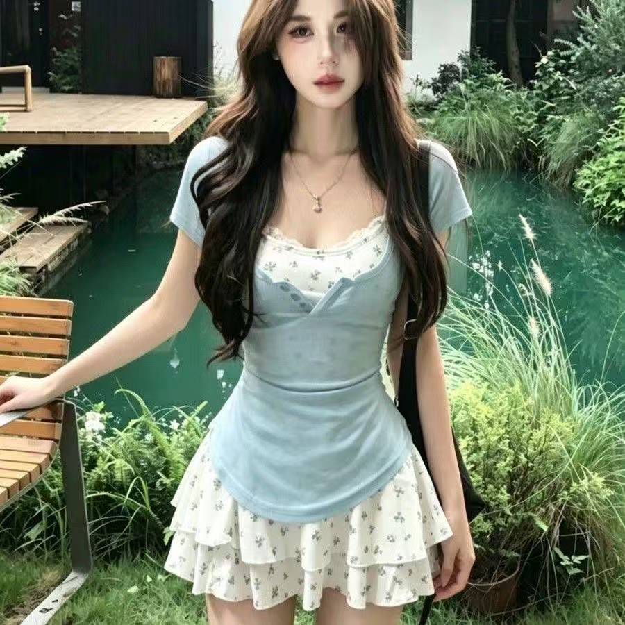 Lolita Style Japanese Sweet 2  - Summer Clothing Y2K recension och pris