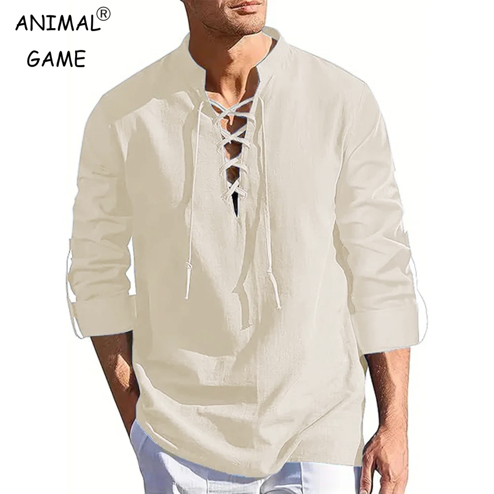 Men's Renaissance Shirt Pirate - Summer Viking Clothing recension och pris