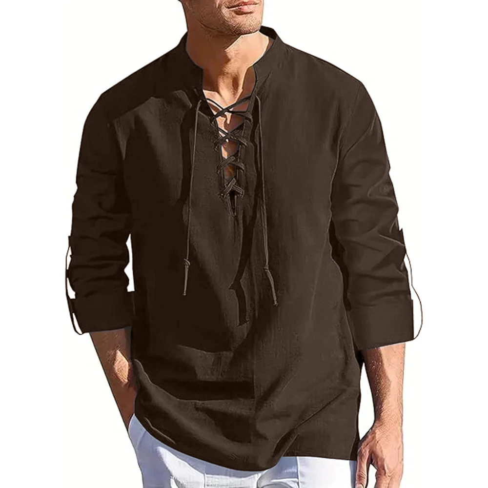 Men's Renaissance Shirt Pirate - Summer Viking Clothing recension och pris