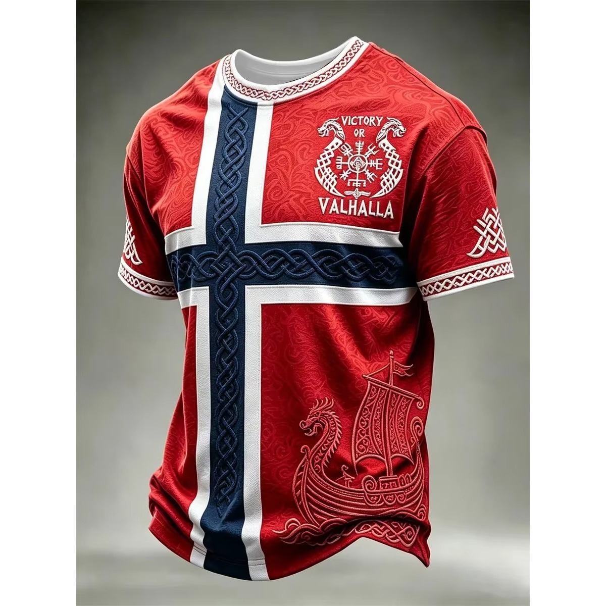 Norway Viking T Shirt Men Norg - Summer Viking Clothing recension och pris