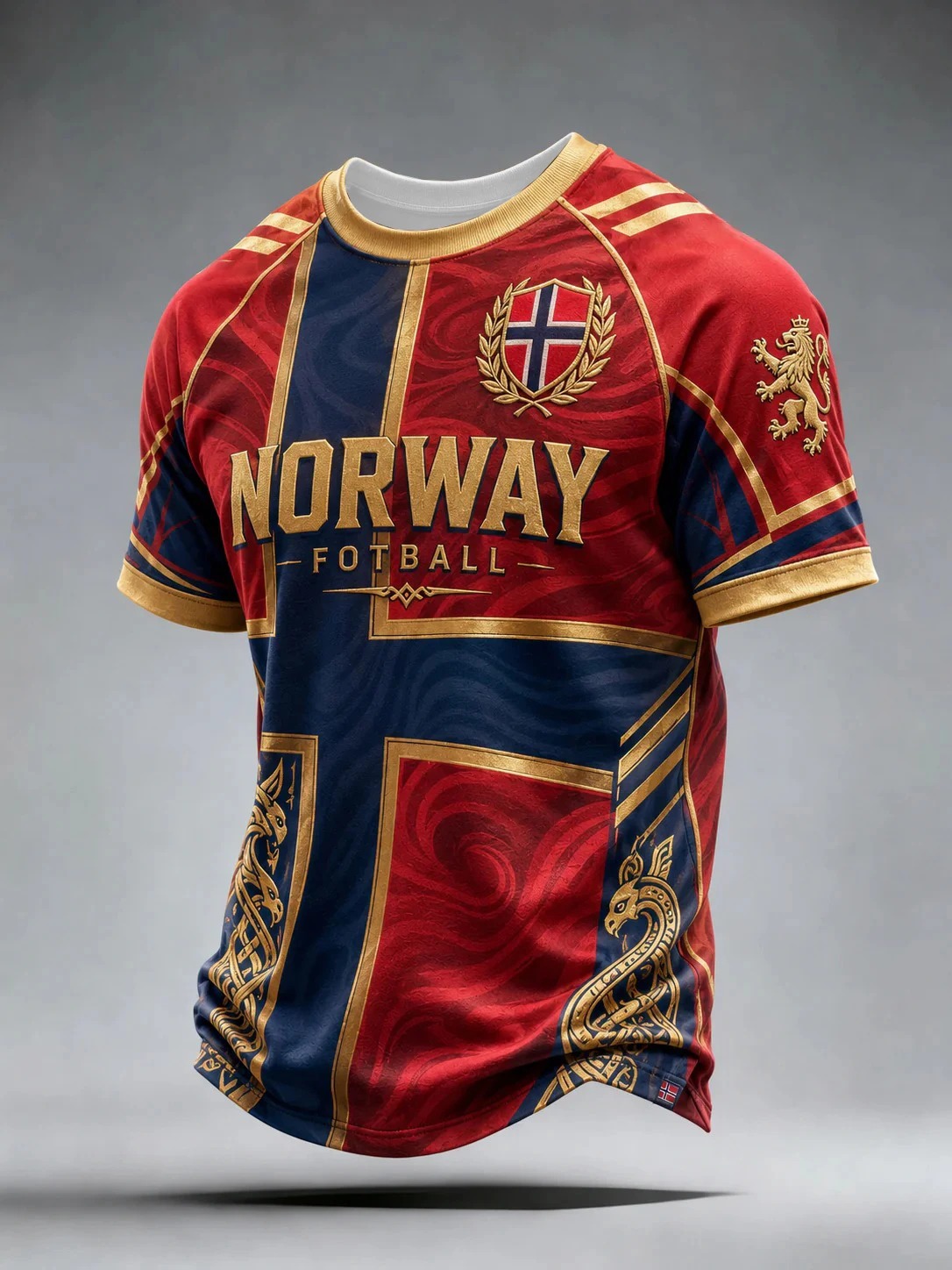 Norway Viking T Shirt Men Norg - Summer Viking Clothing recension och pris