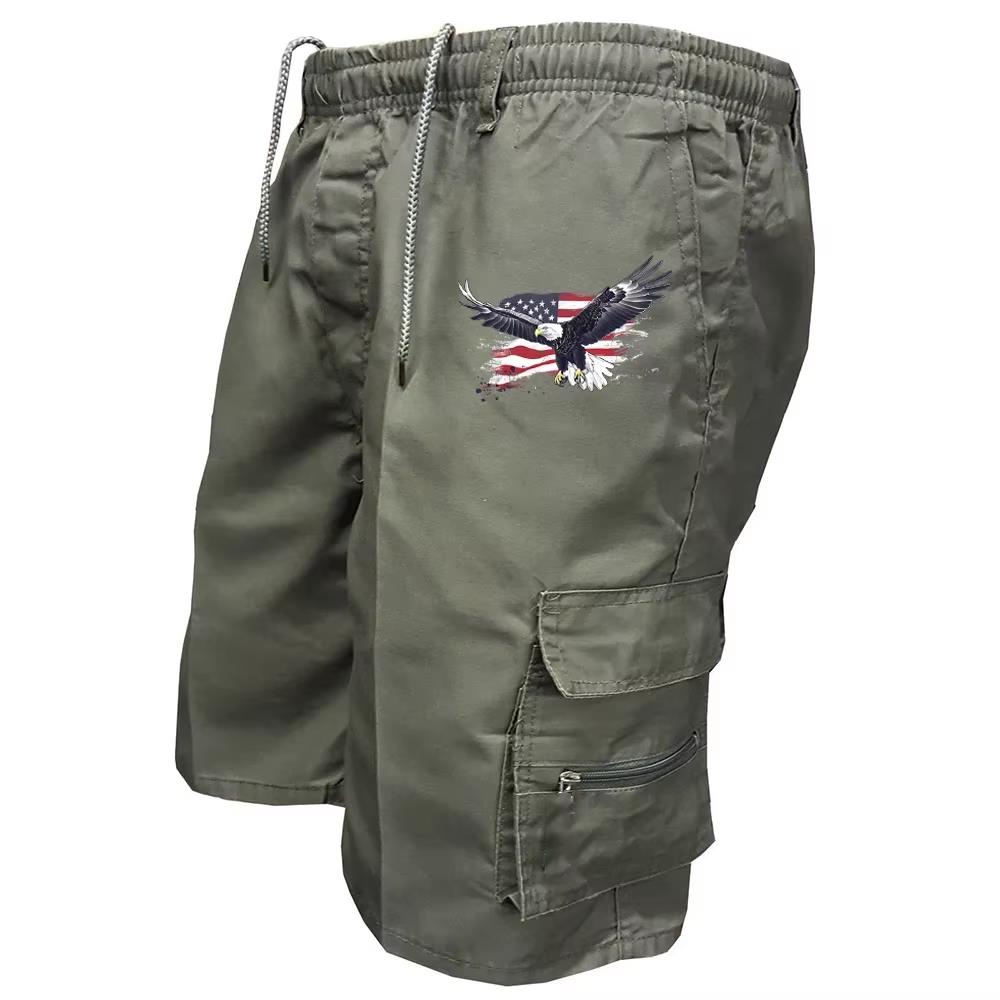 2026 Male Cargo Shorts Elastic - Summer Clothing Work recension och pris