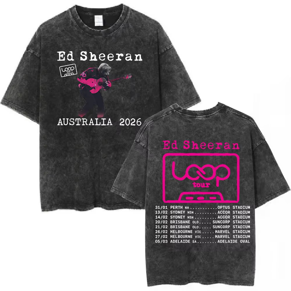 Ed Sheeran Loop Tour Australia - Summer Clothing Australia recension och pris