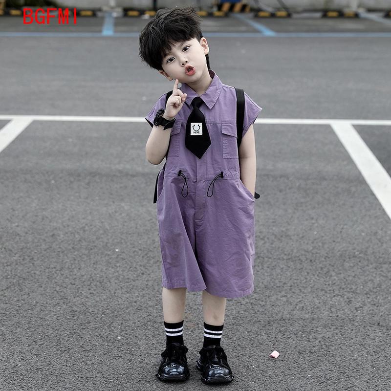 Kids Summer Shorts Overalls Ca - Summer Clothing Boys recension och pris