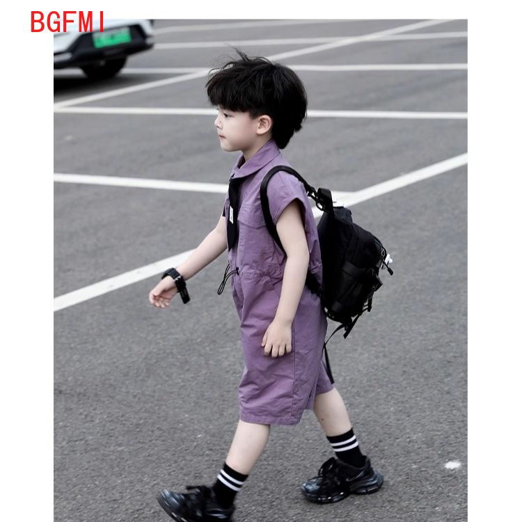 Kids Summer Shorts Overalls Ca - Summer Clothing Boys recension och pris