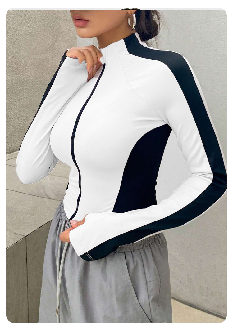 Yoga Clothes Stand Up Collar J - Summer Clothing Stores recension och pris