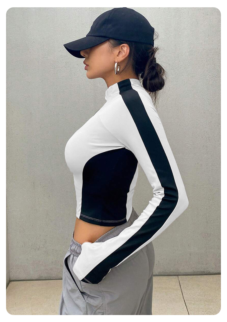 Yoga Clothes Stand Up Collar J - Summer Clothing Stores recension och pris