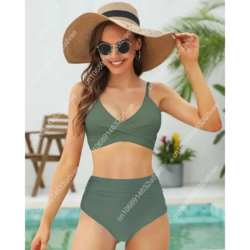 Women's High Waisted Bikini Se - Bikini Set Push Up recension och pris