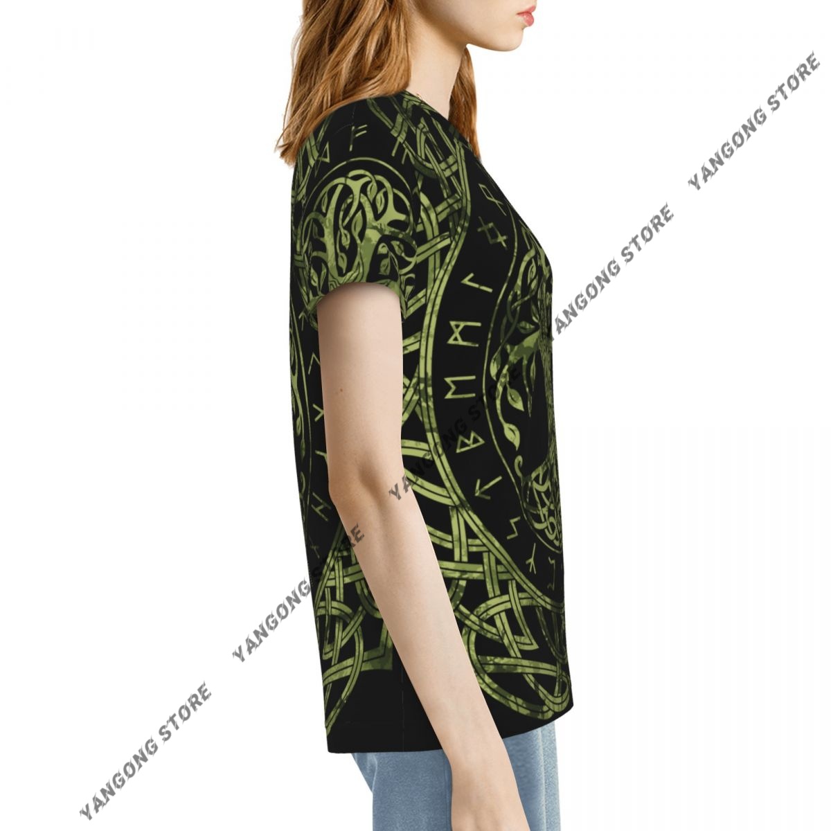 Women's T-shirt Norse Nordic V - Summer Viking Clothing recension och pris