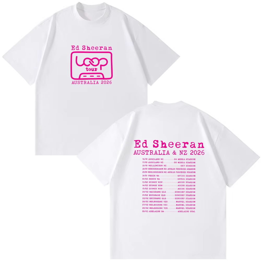 Ed Sheeran Loop Tour Australia - Summer Clothing Australia recension och pris