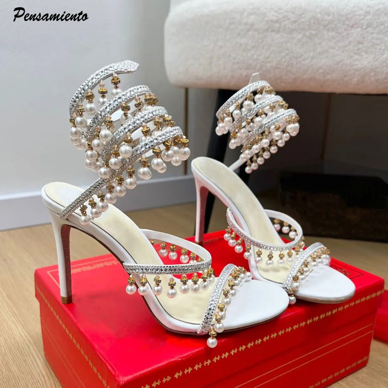 Luxury Rhinestones Pearls Tass - Summer Clothing Stores recension och pris