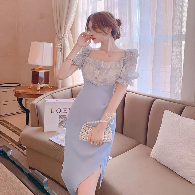 2 Pieces Sets for Women Lace D - Summer Clothing Y2K recension och pris