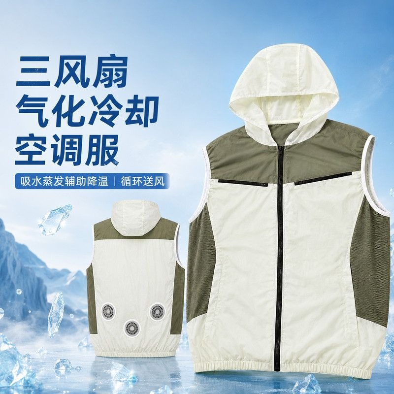 Utility Fan Air Conditioner Cl - Summer Clothing Work recension och pris