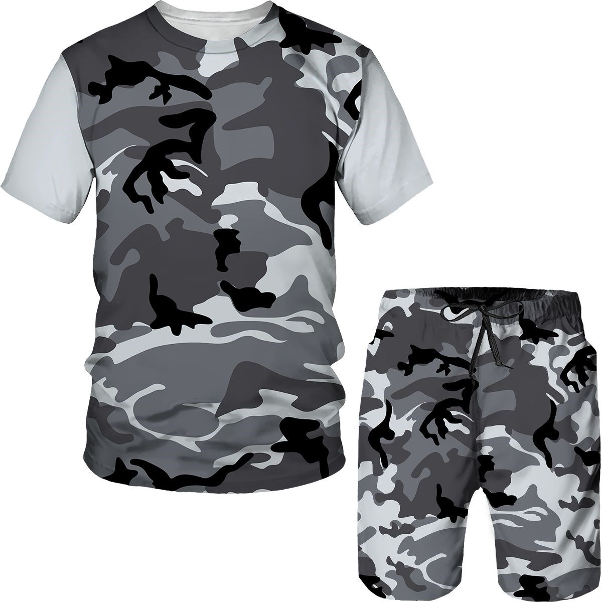 Camouflage Men's Suits Camo 3D - Summer Clothing Outfits recension och pris