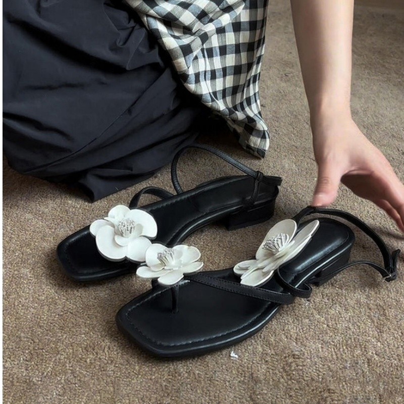 Wonen  Flower Clip Toe High Sa - Summer Clothing Stores recension och pris