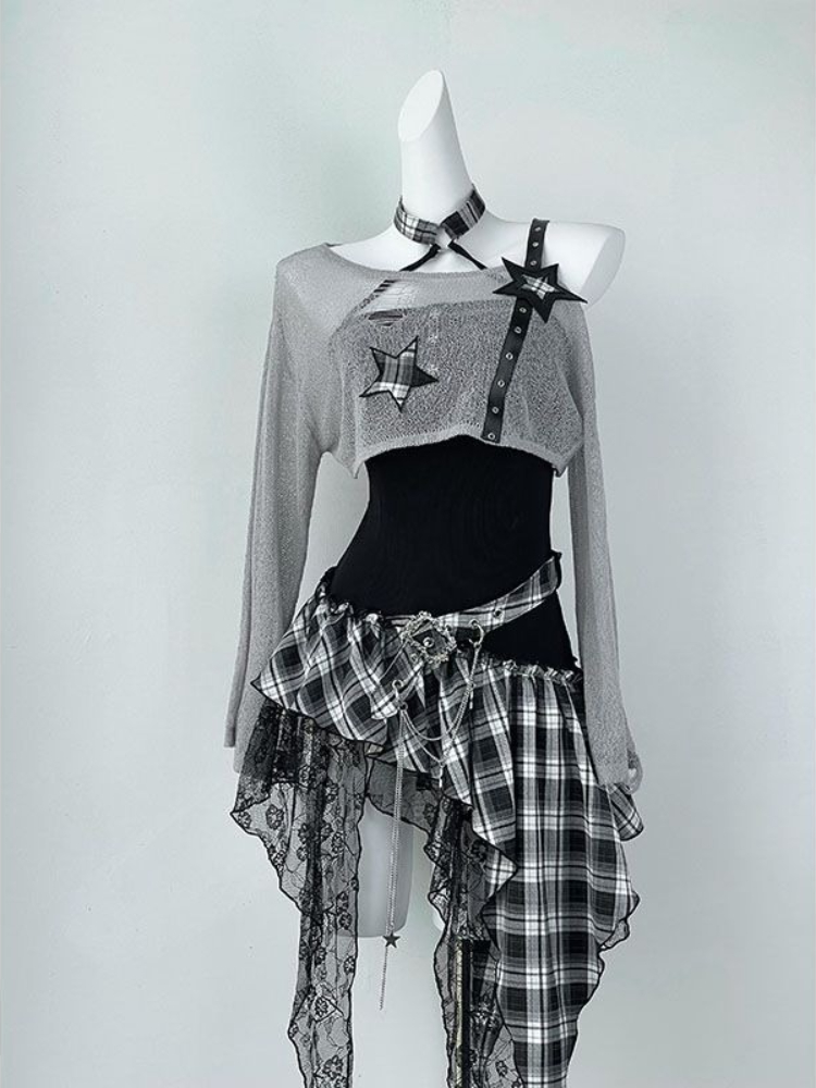 2000s Y2K Spicy Girl Design Ir - Summer Clothing Y2K recension och pris