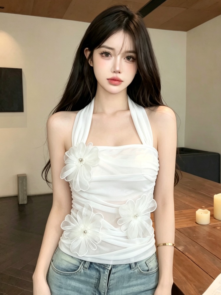Korean Style Heavy Work 3D Flo - Summer Clothing Work recension och pris