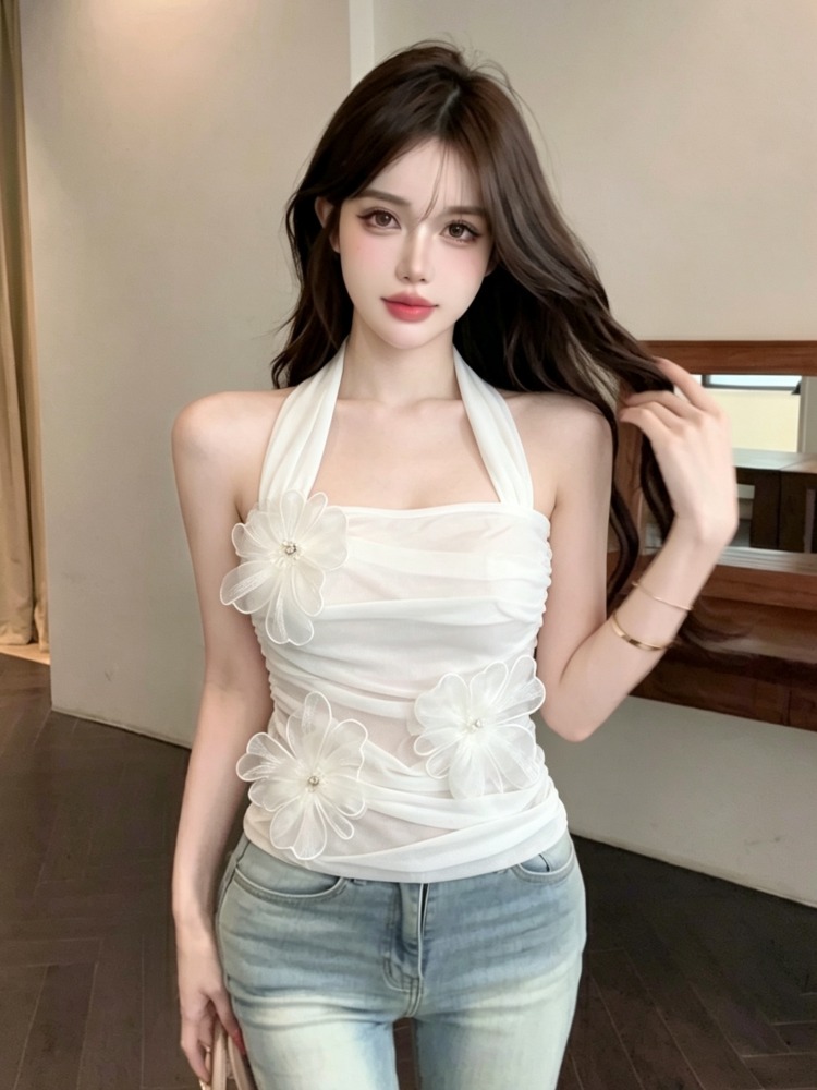 Korean Style Heavy Work 3D Flo - Summer Clothing Work recension och pris