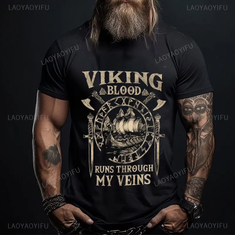 Viking Blood high-quality men' - Summer Viking Clothing recension och pris