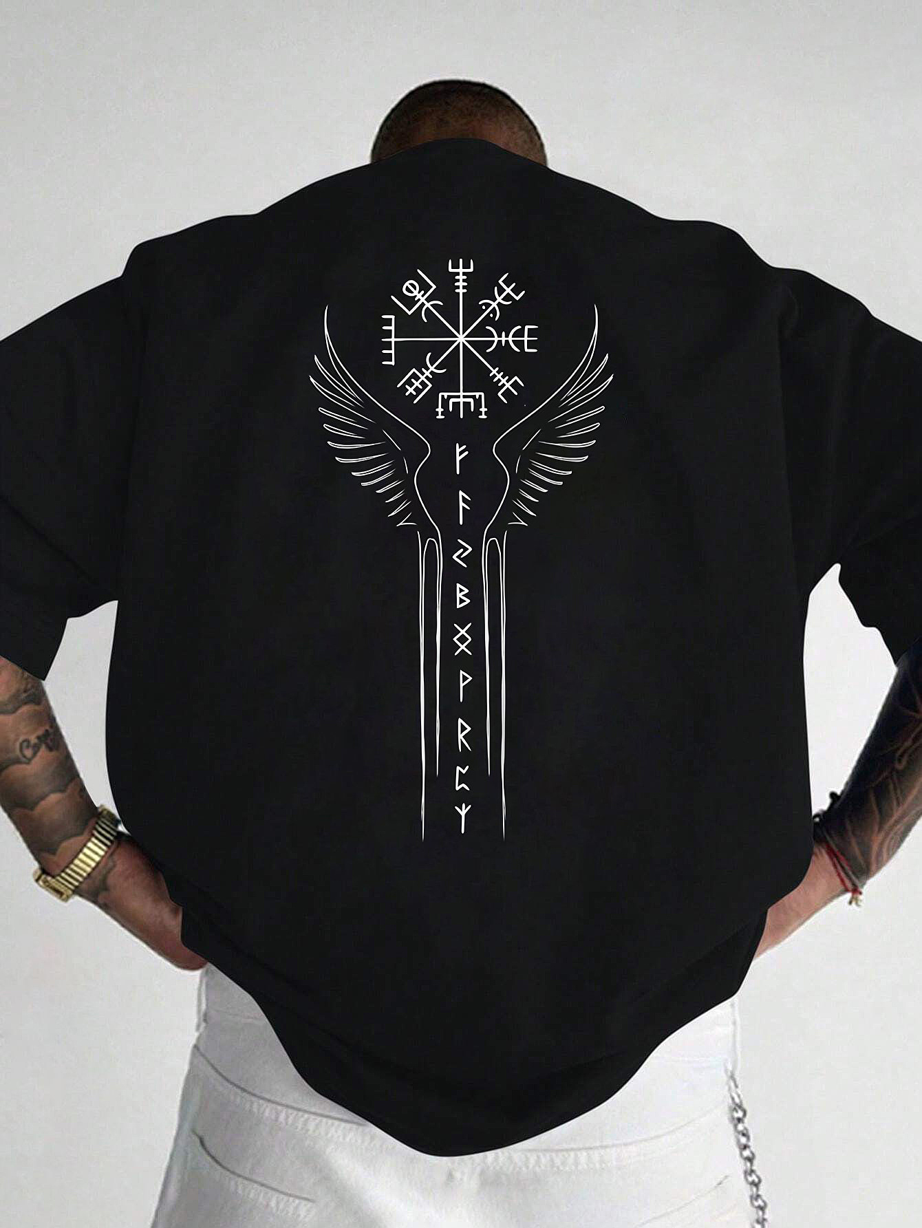 Viking Norse Rune Compass Prin - Summer Viking Clothing recension och pris
