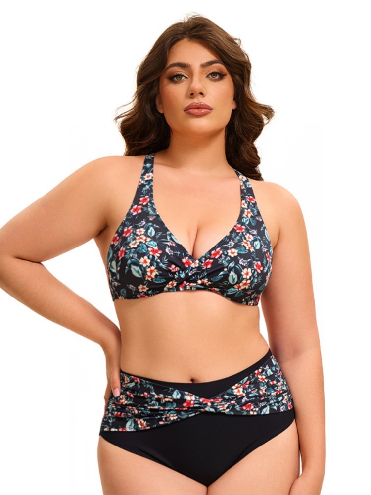 Plus Size High Waist Bikini Wo - Bikini Set Push Up recension och pris