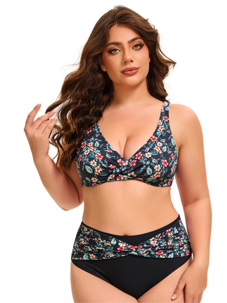 Plus Size High Waist Bikini Wo - Bikini Set Push Up recension och pris