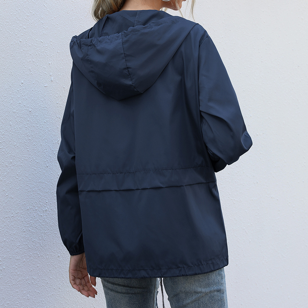 Women Solid Rain Jacket 2026 O - Summer Rain Clothing recension och pris