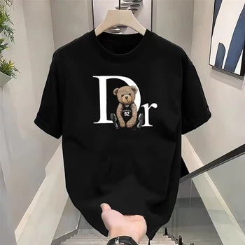 Luxury Brand Cute Bear Print T - Summer Clothing Brands For Women recension och pris