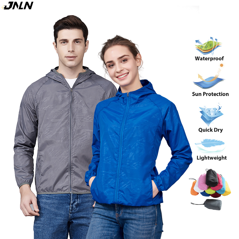 JNLN Unisex Hiking Jacket Men  - Summer Rain Clothing recension och pris