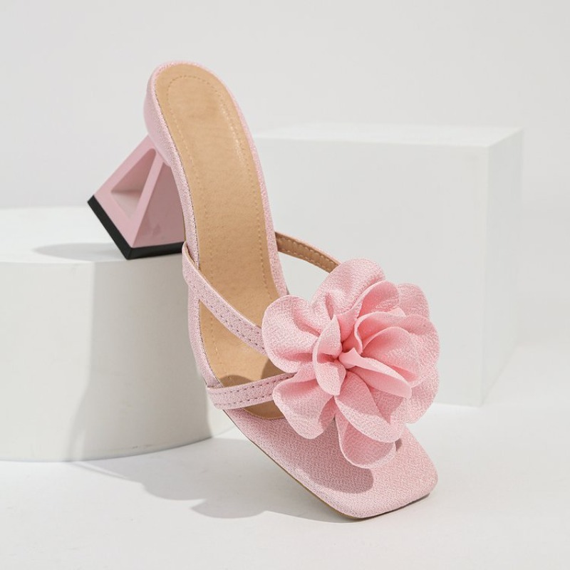 Womens 3D Flower Decor Sandals - Summer Clothing Stores recension och pris