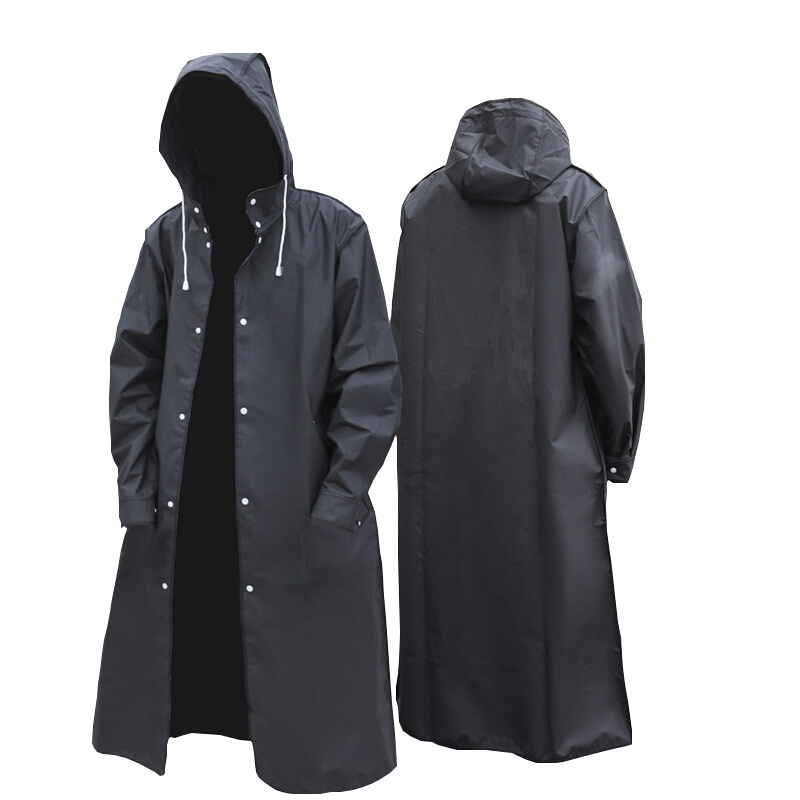 Black Fashion Adult Waterproof - Summer Rain Clothing recension och pris