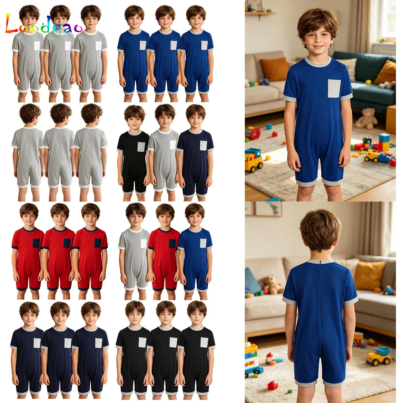 3Pcs Unisex Kids Special Needs - Summer Clothing Boys recension och pris