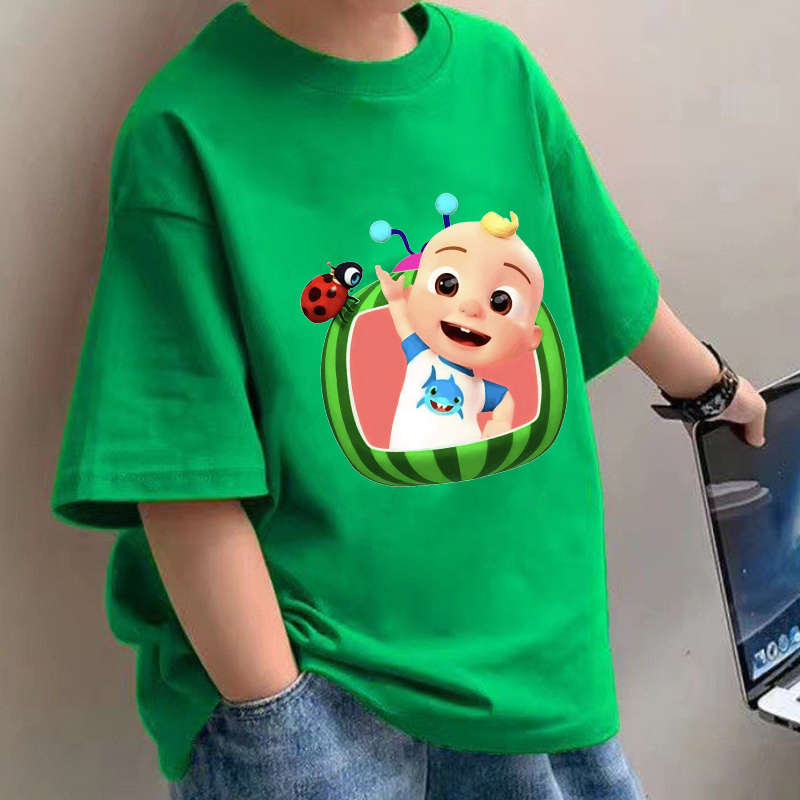 Cocomelons Baby T-Shirts Anime - Summer Clothing Boys recension och pris