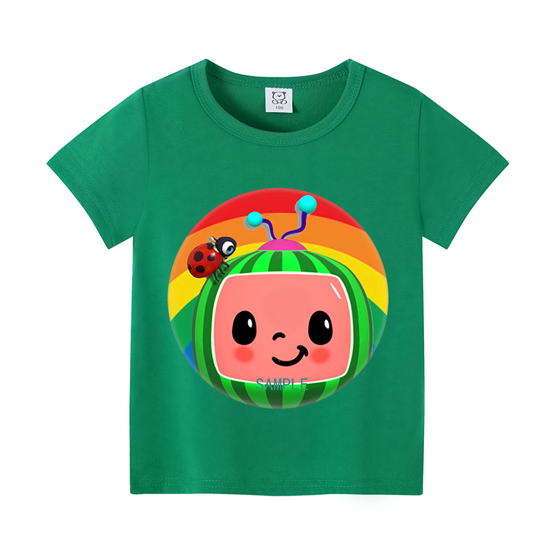 Cocomelons Baby T-Shirts Anime - Summer Clothing Boys recension och pris