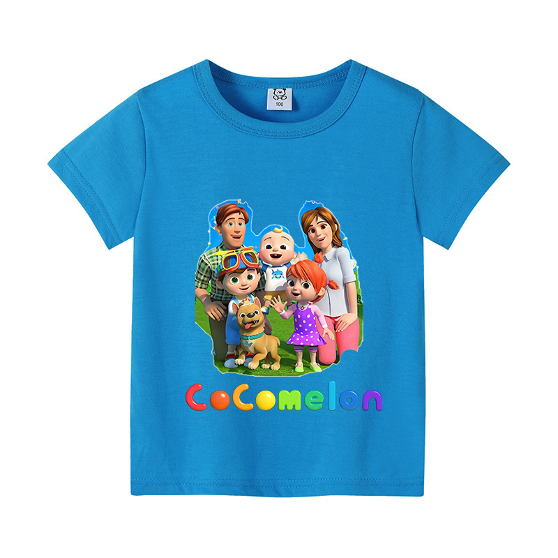 Cocomelons Baby T-Shirts Anime - Summer Clothing Boys recension och pris