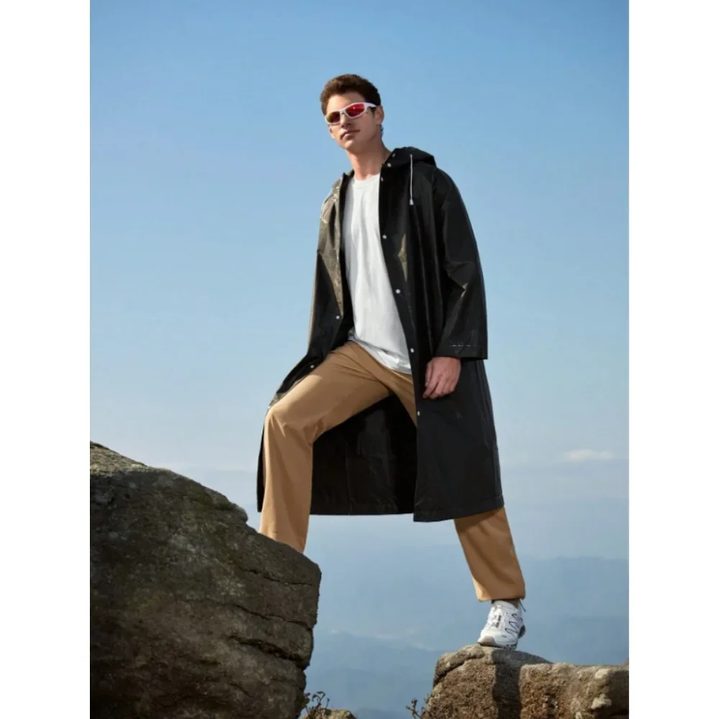 Raincoat Waterproof EVA Adults - Summer Rain Clothing recension och pris